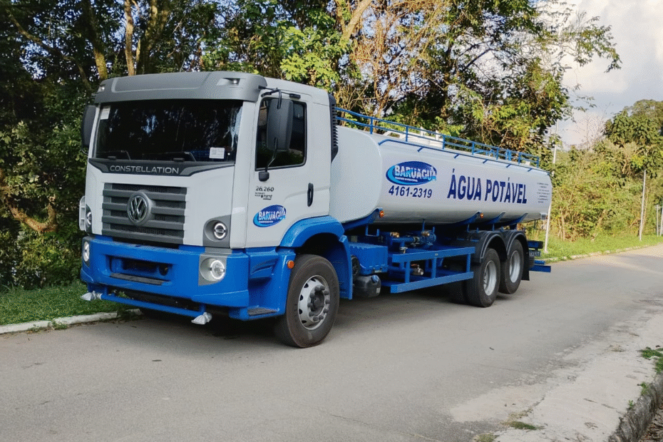 Caminhão Pipa em Barueri SP - Entrega de Água Potável - Baruágua