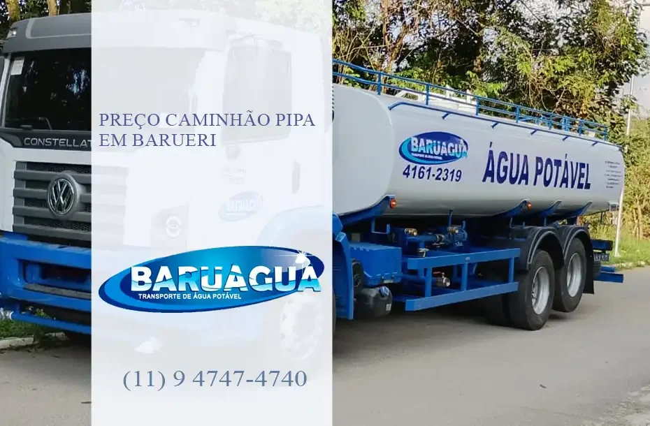Preço Caminhão Pipa em Barueri