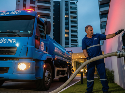 Água emergencial Alphaville