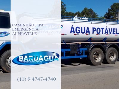 Caminhão Pipa Emergência Alphaville