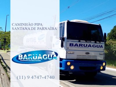 Caminhão Pipa Santana de Parnaíba