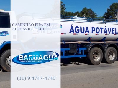 Caminhão Pipa em Alphaville 24h