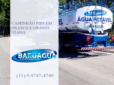Caminhão Pipa em Osasco e Granja Viana