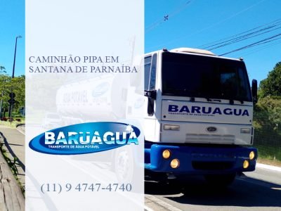 Caminhão Pipa em Santana de Parnaíba