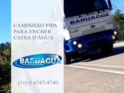 Caminhão Pipa para Caixa d'Água