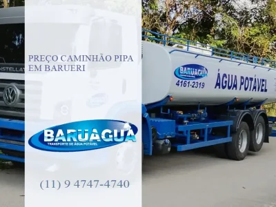 Preço Caminhão Pipa em Barueri